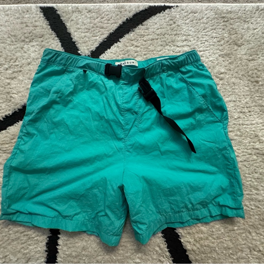 PacSun Turquoise Cargo Shorts
